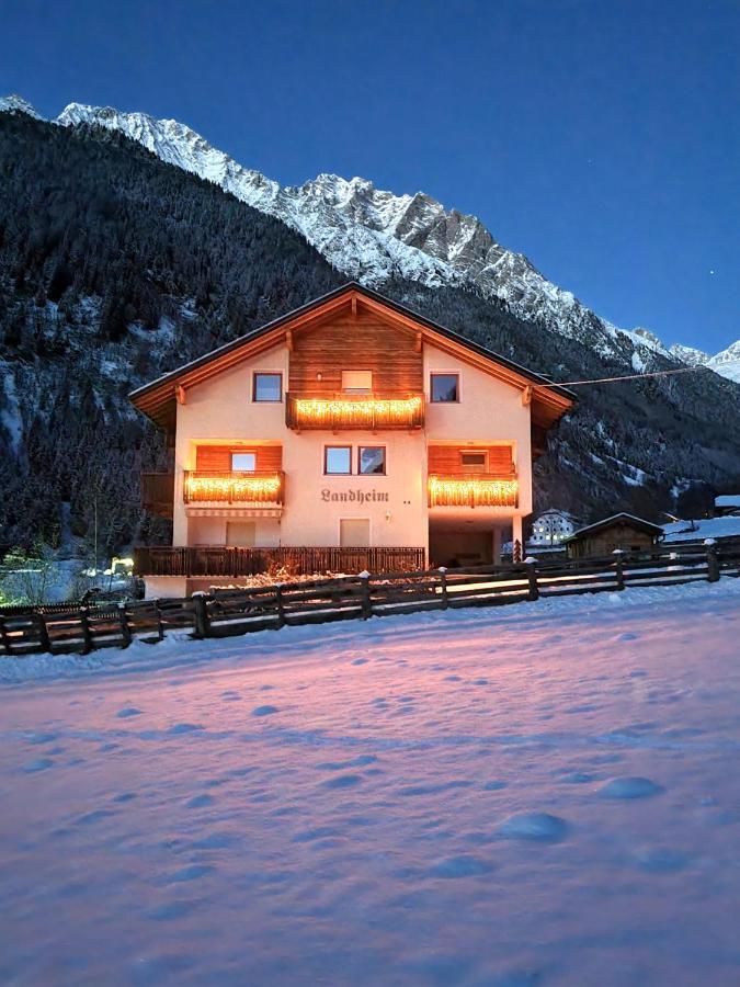 Apartments Nature Apis Landheim Anterselva di Mezzo Kültér fotó