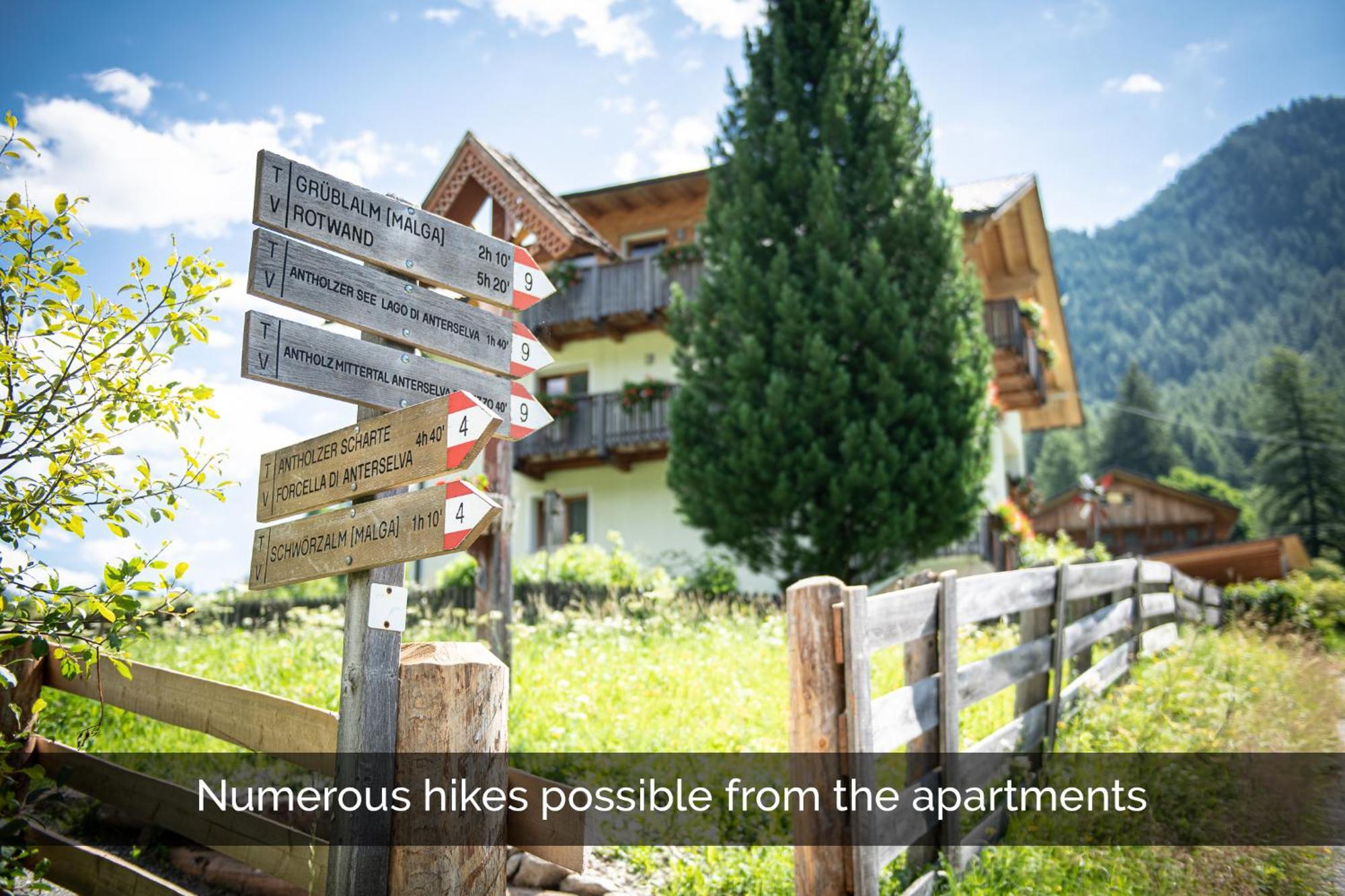 Apartments Nature Apis Landheim Anterselva di Mezzo Kültér fotó